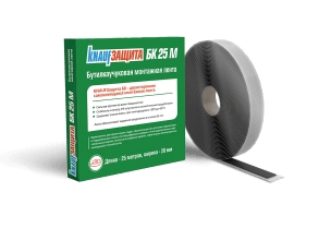 Лента монтажная бутил-каучуковая двусторонняя KNAUF (20мм х 25000мм) Лента монтажная бутил-каучуковая двусторонняя KNAUF (20мм х 25000мм)
