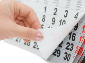 График работы в апреле