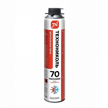 Пена монтажная профессиональная ТЕХНОНИКОЛЬ 70 PROFESSIONAL всесезонная