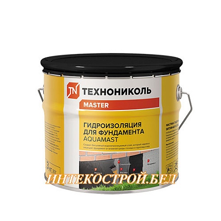Мастика битумная AquaMast (3 кг) 