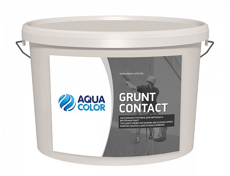 GRUNT CONTACT- адгезионная грунтовка для наружных и внутренних работ